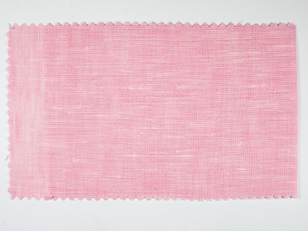 Образец розовой ткани