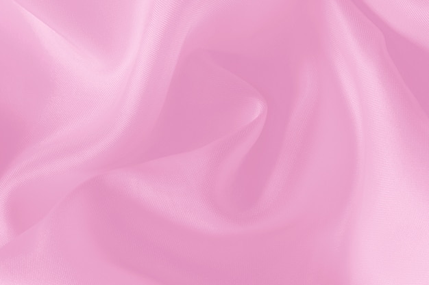 Pink fabric texture for background and design, beautiful pattern of silk or linen.