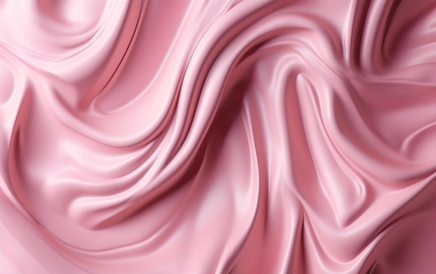 Pink fabric with a soft wave.