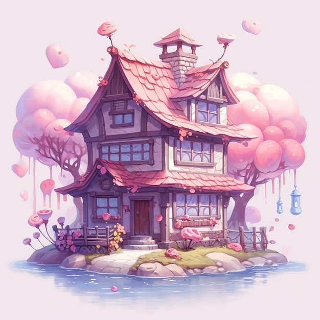 Pink Fantasy house