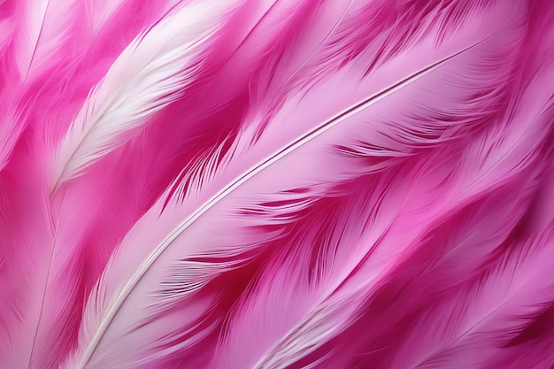 pink feathers background abstract texture close up