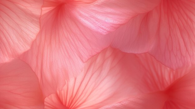 A pink flamingo is shown in this close up of a pink flower.