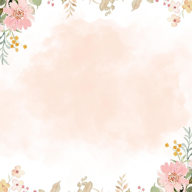 ピンクの花の背景 インスタグラム