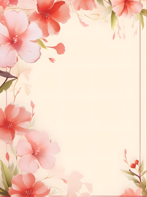 a pink flower background with pink flowers on it