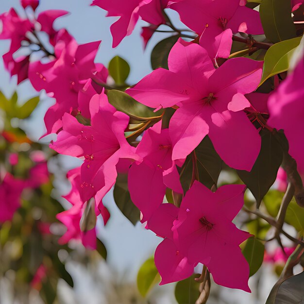 a pink flower with a bee on it