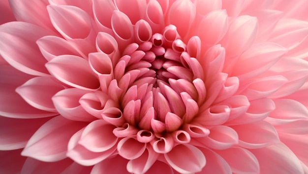 투명한 유리에 큰 중앙이 있는 분홍색 꽃.