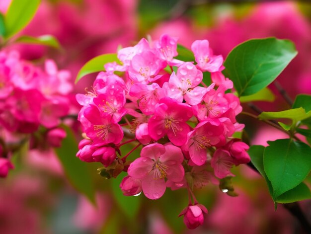 A pink flower with the word " on it "