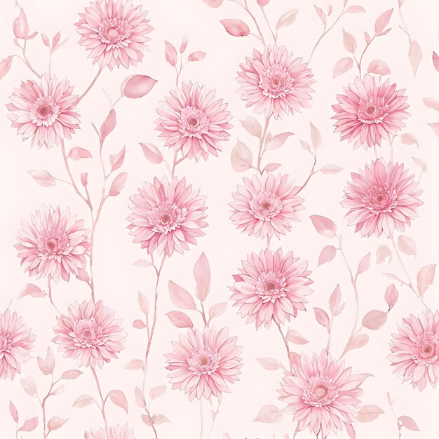 Pink flowers background