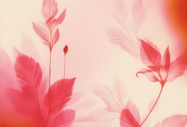 pink flowers on a pink background