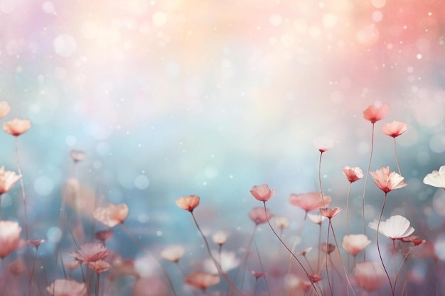 비에 핑크 꽃