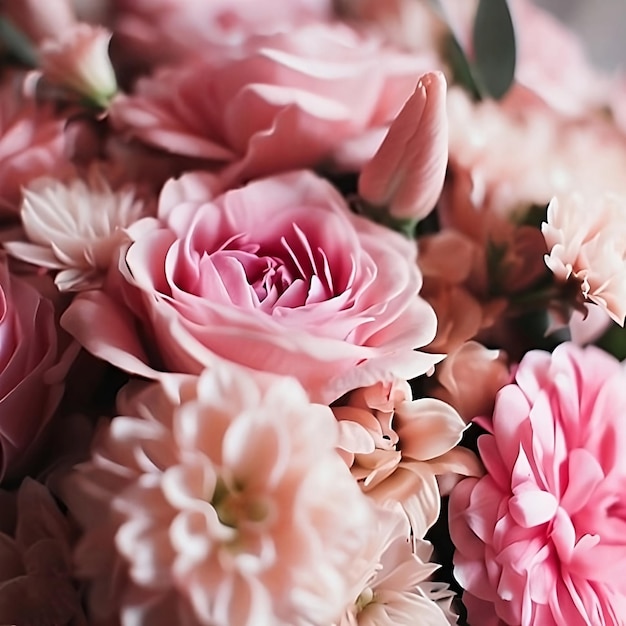 pink flowers