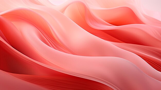 Pink flowing lines studio photography