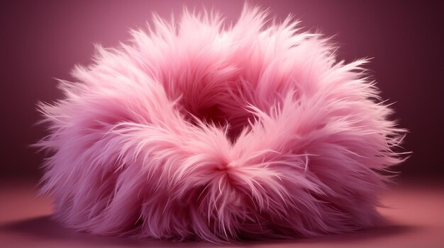 Pink Fluffy 3D Filter Icon AwardWinning Studio Photography