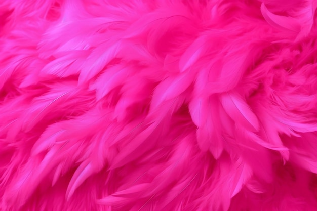 A pink fluffy rug with the word pink on it