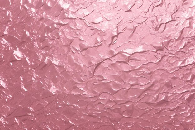 Photo pink foil texture pink foil texture foil texture foil background pink texture ai generative