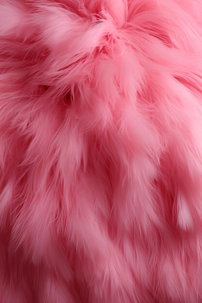 Photo a pink fur pattern background