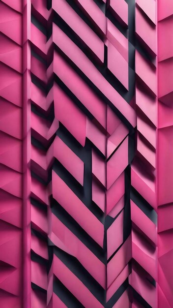 Pink geometric pattern with a geometric pattern