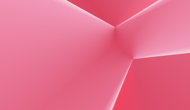Pink geometry abstract background
