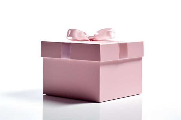 pink gift box