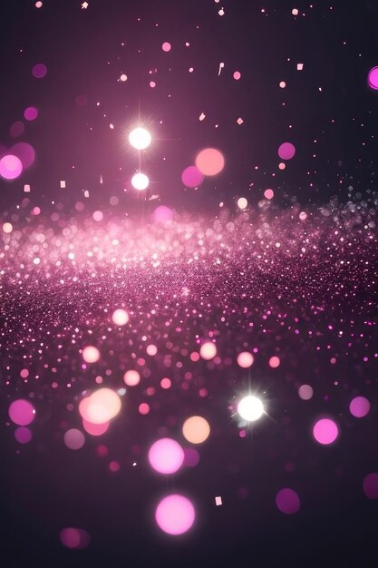 Pink glitter abstract background