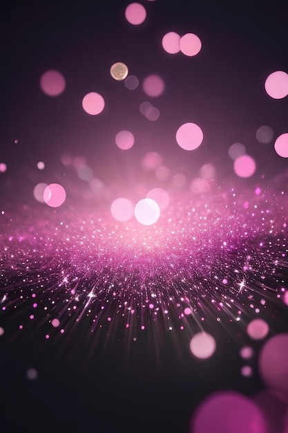 Pink glitter abstract background