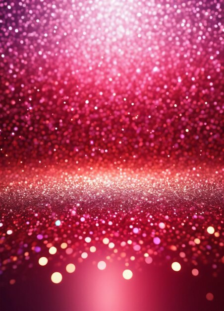 Premium AI Image | Pink glitter background