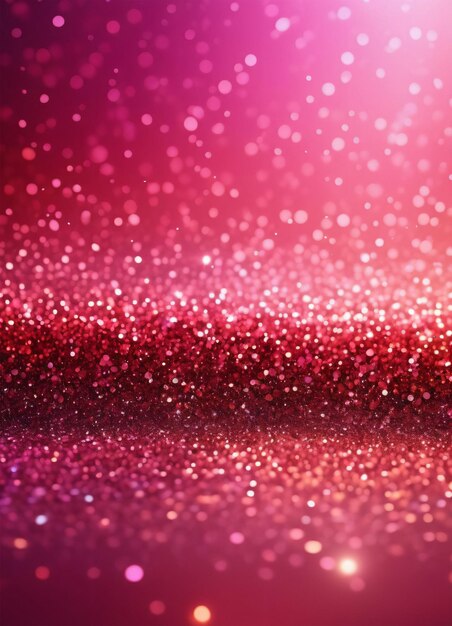 Premium AI Image | Pink glitter background