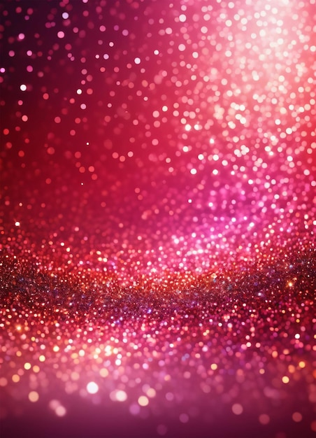 Premium AI Image | Pink glitter background