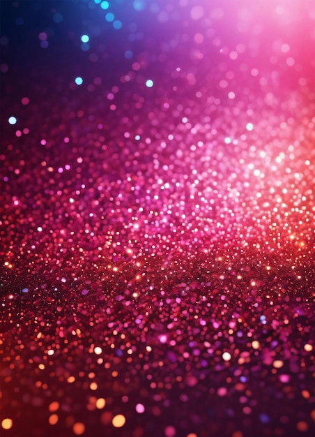 Premium AI Image | Pink glitter background