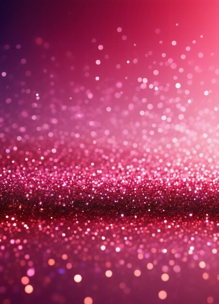 Premium AI Image | Pink glitter background