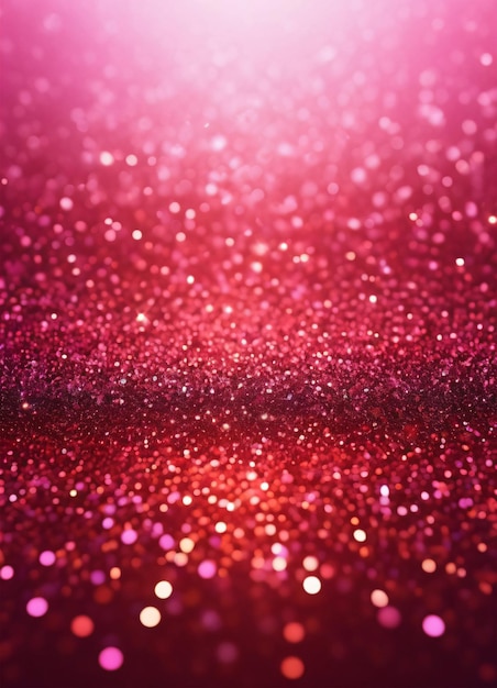 Premium AI Image | Pink glitter background