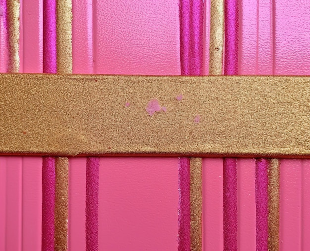 Pink and glitter gold background