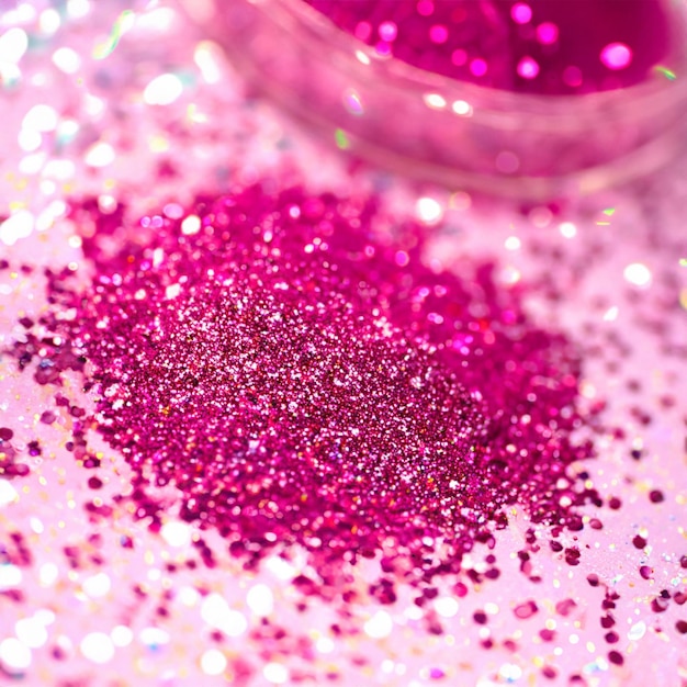 Pink Glitter Texture