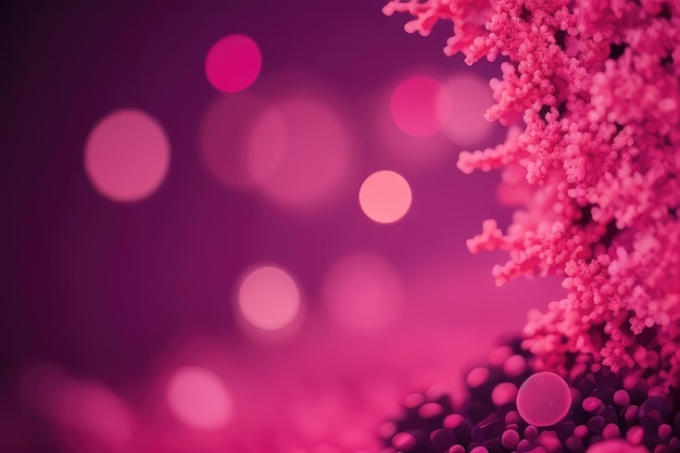 Photo pink gradient background