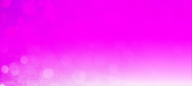 Pink gradient bokeh widescreen background with copy space for text or image