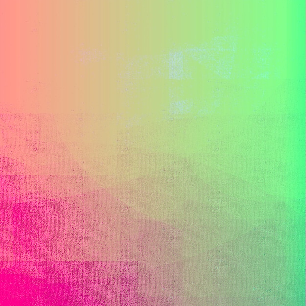 Pink to gradient green color square background