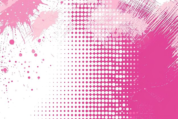 Pink gradient halftone background