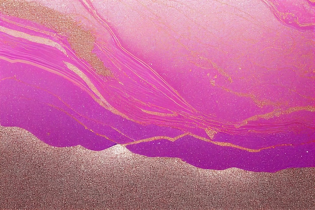 Pink gradient with glowing glitter texture background