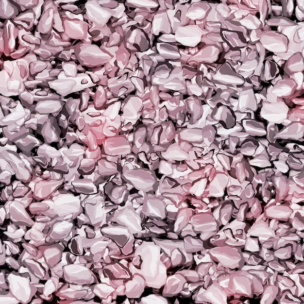 Pink gravel texture