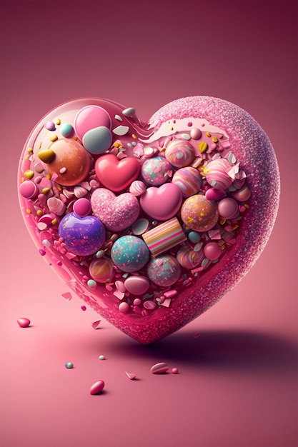 Pink heart wallpapers that will make you smile