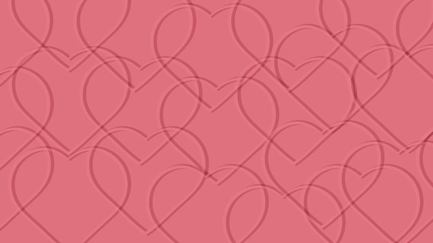 Photo pink hearts on a pink background card valentine's day love image of a heart hearts many hearts