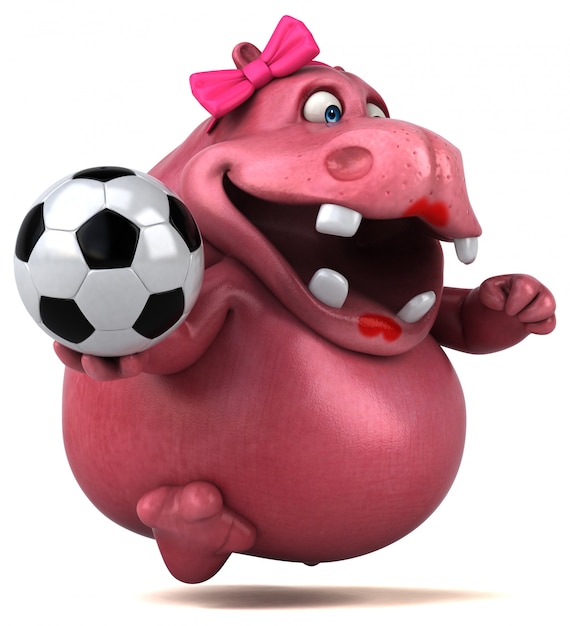 Pink Hippo animatie