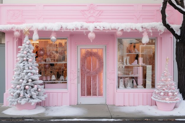 Pink Holiday Store