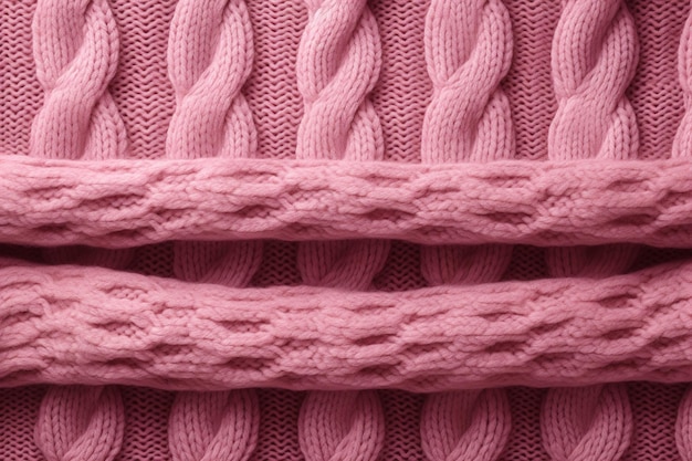 Pink knit background