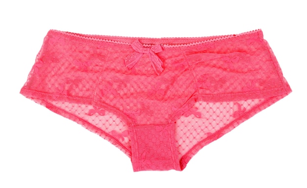 Pink ladies lace panties