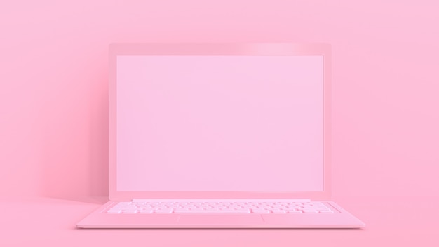 Pink Laptop