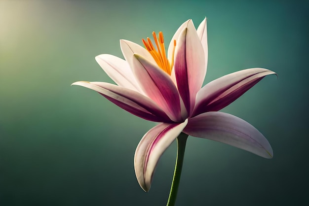 Pink Lily close-up ziet er perfect uit