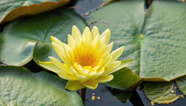 Pink lotus blooming in the pond