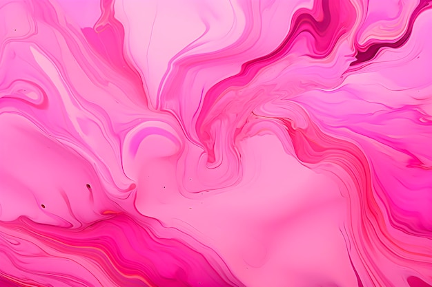 Foto sfondo di consistenza lucida liquida rosa e magenta generato da ai