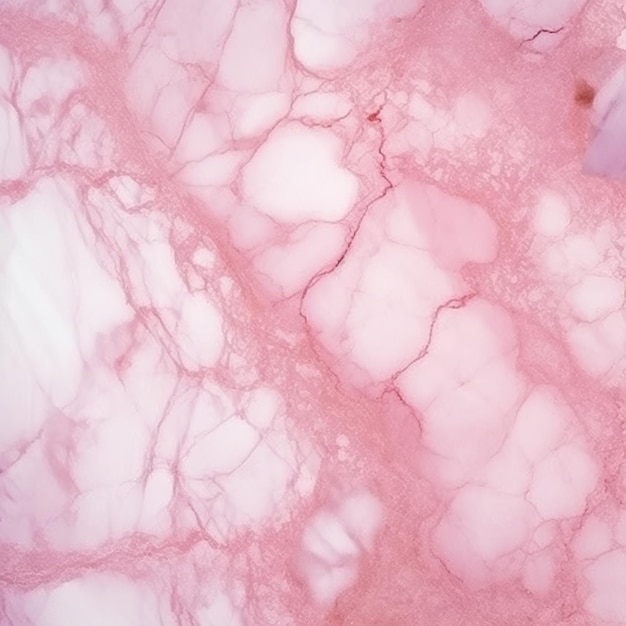 Pink marble background with a white marble texture